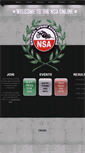 Mobile Screenshot of nationalsprintassociation.org